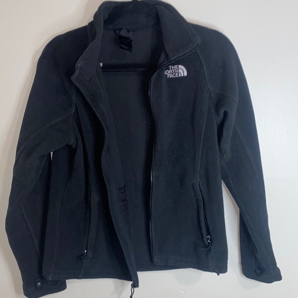 💋Black fleece North Face jacket! - Picture 2 of 9